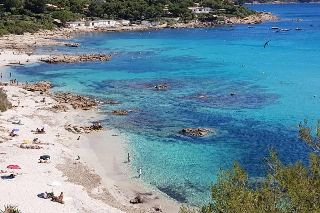 2 Bedrooms, 15 Min Walk To Beach, Ac, Pool & Fiber Internet In A Quiet, Private Gated Domain 5Kms To St Tropez Cogolin Eksteriør billede